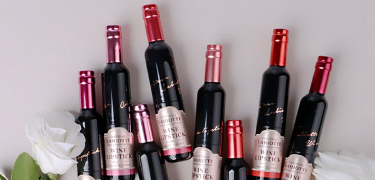 Cosméticos en un vaso: una colección de vinos de maquillaje Chateau Labiotte