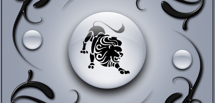 dibujo del signo del león del zodíaco