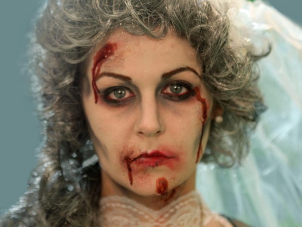 Scary maquillaje para Halloween con tus propias manos para niñas y niñas
