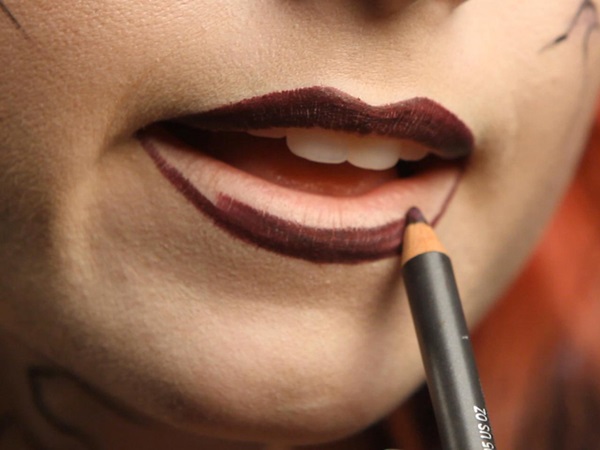 Scary maquillaje para Halloween con tus propias manos para niñas y niñas