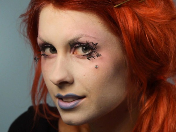 Scary maquillaje para Halloween con tus propias manos para niñas y niñas
