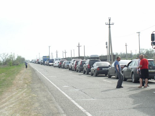 Vamos a Crimea en coche con un perro