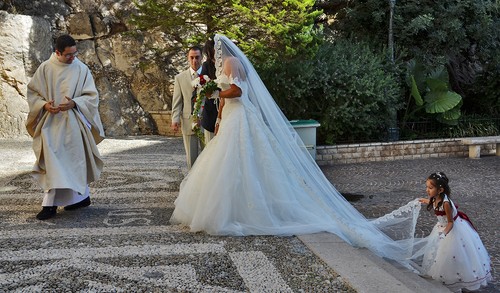 Ceremonia de boda en las iglesias ortodoxas y católicas
