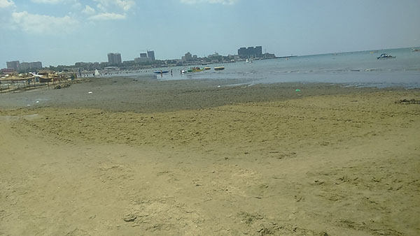 Tiempo y temperatura del agua en Anapa en agosto 2017