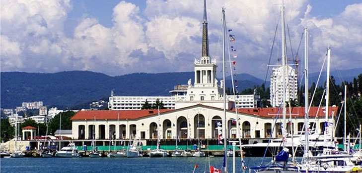 El tiempo en Sochi en abril 2017