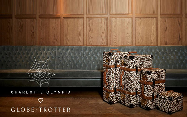 Tiempo de vacaciones: colección de viajes Globe-Trotter x Charlotte Olympia