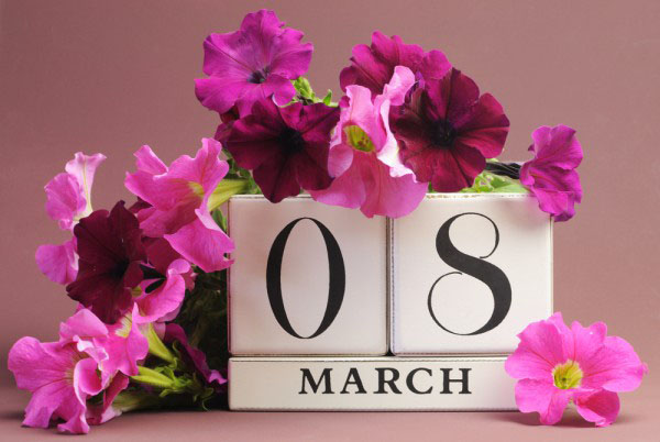 Felicitaciones el 8 de marzo