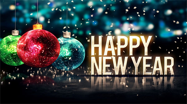 Felicitaciones Feliz año nuevo 2017 Cock