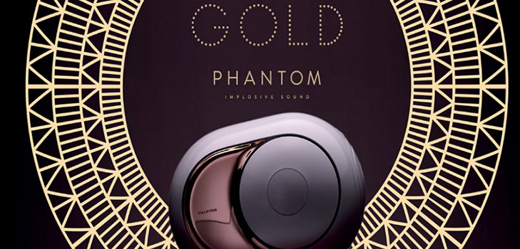 Revolución del sonido: altavoz inalámbrico Devialet Gold Phantom