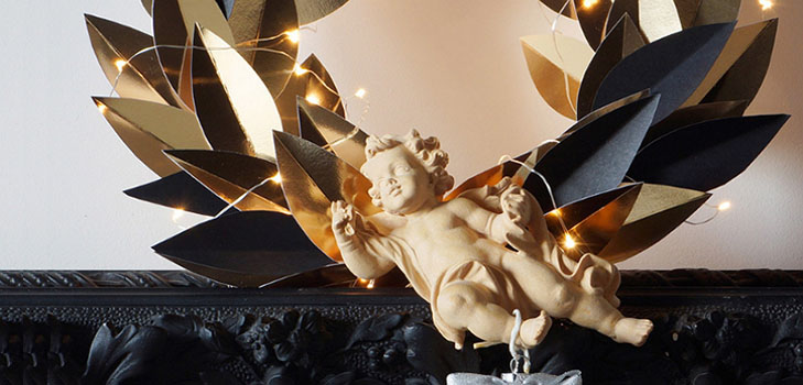 Corona de Navidad: un hermoso regalo con sus propias manos