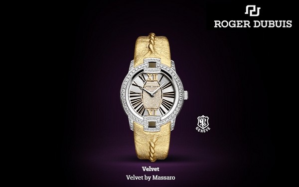Encanto de los años 40 en la línea de relojes de joyería Velvet by Massaro