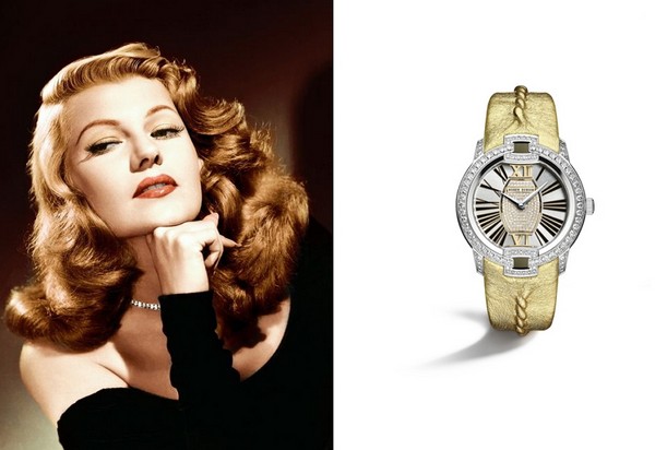 Encanto de los años 40 en la línea de relojes de joyería Velvet by Massaro