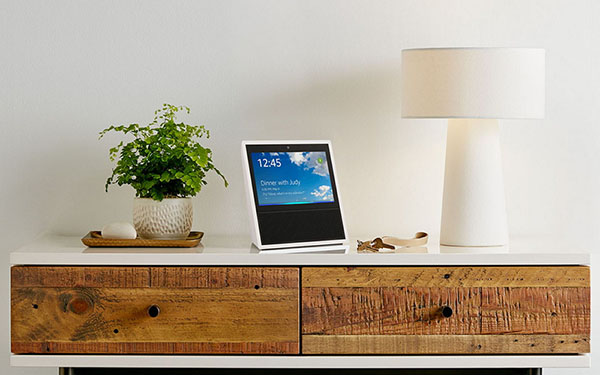 Acústica de casa inteligente: sistema Amazon Echo Show