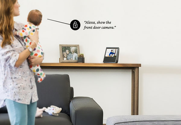 Acústica de casa inteligente: sistema Amazon Echo Show