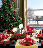 Decoración de la mesa de Año Nuevo Decoración de la mesa de Año Nuevo