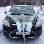 Decoración de carros de boda con sus propias manos
