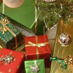 Envoltorio de regalo con sus propias manos