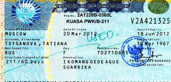 Visa para Bali para los rusos: ¿lo necesitas?
