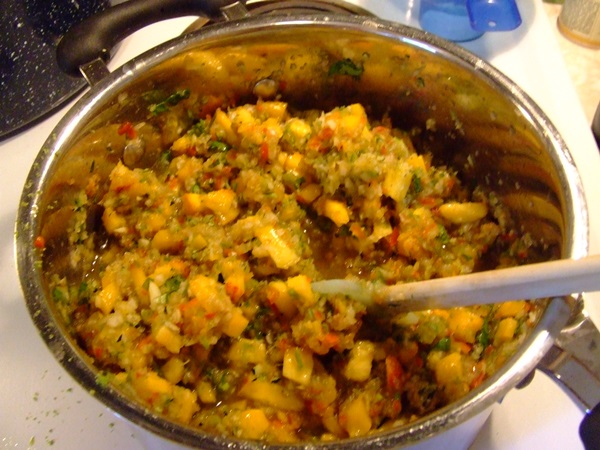 Adjika de zucchini para el invierno: recetas paso a paso del blanco con una foto