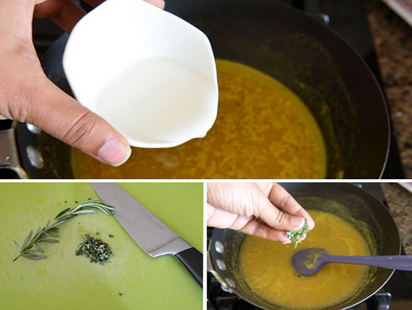 Receta rápida: filete de pollo en pan rallado de almendras con salsa de mostaza y miel