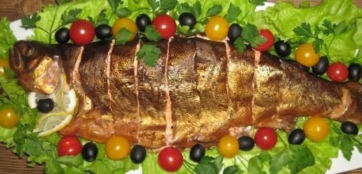 Platos de pescado para el Año Nuevo