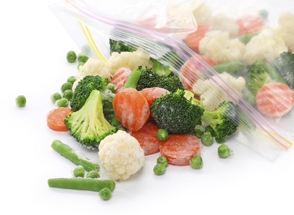 Platos de verduras congeladas: rápido, sabroso, útil!