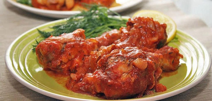 Chahokhbili de pollo: cómo cocinar