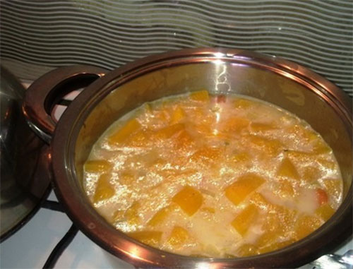 Rellenar con caldo
