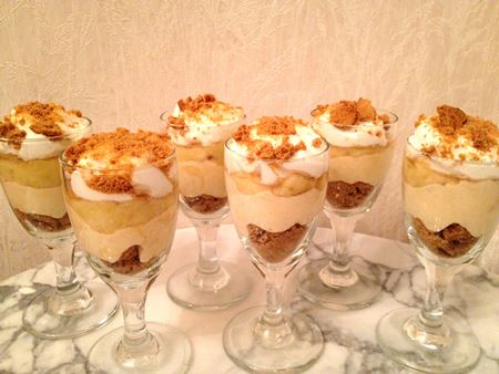 Postre de receta de queso con foto
