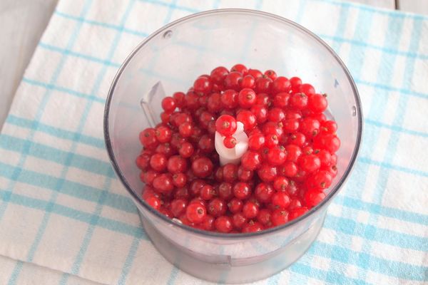 Mermelada de grosella roja