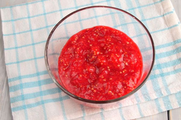 Mermelada de grosella roja