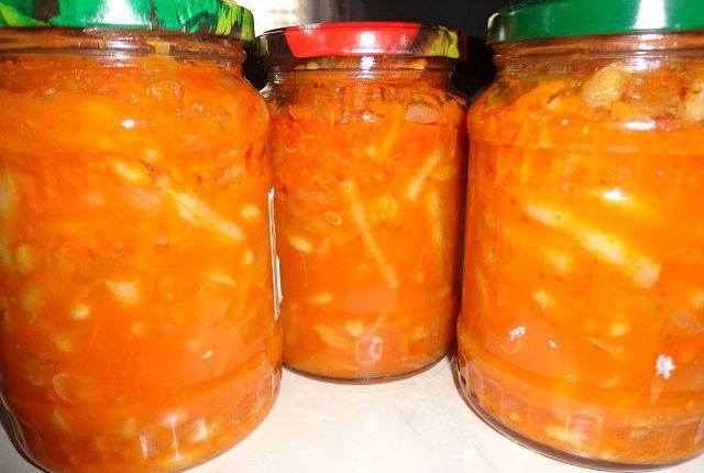 Frijoles para el invierno
