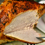 Cómo hornear filetes de pavo en un horno Foto de la receta de filete de pavo en el horno