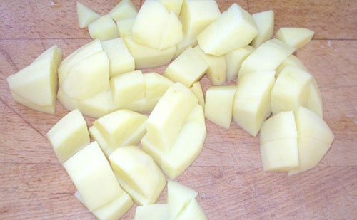 Goulash de carne con patatas