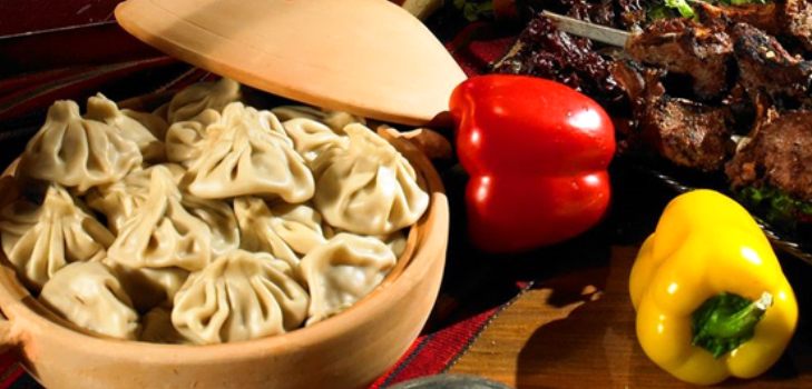 khinkali en georgiano