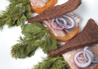 Arenque con patatas al horno