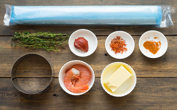 Idea para el almuerzo: mini pizza picante con gambas