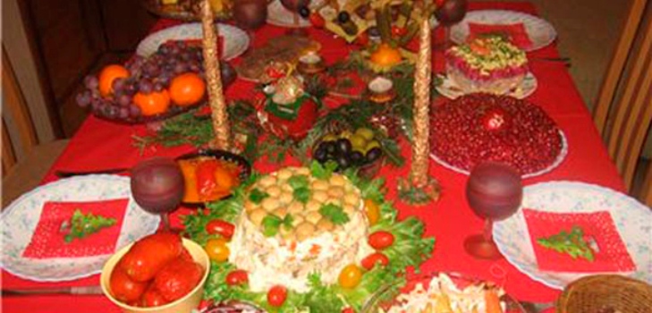 Mesa de Año Nuevo