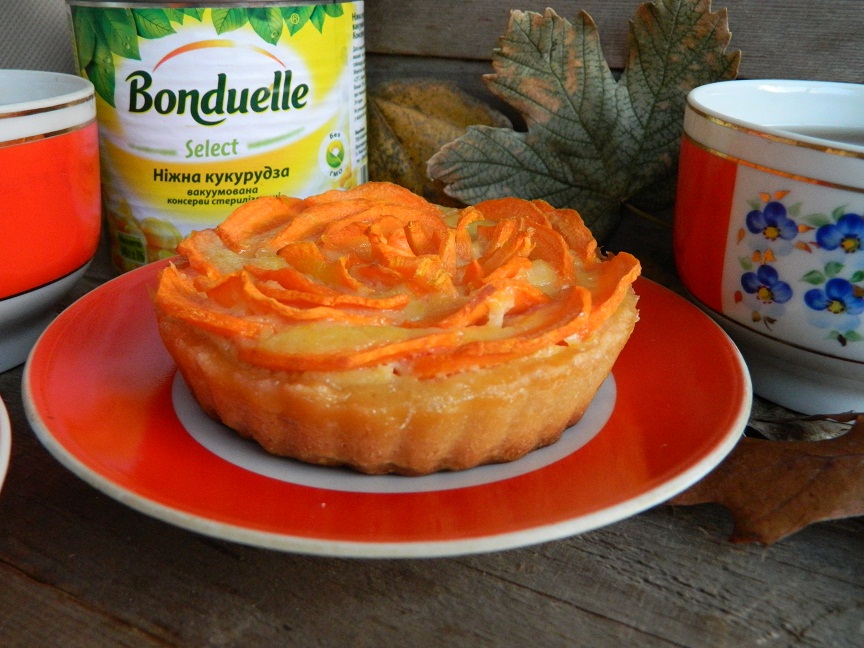 flores de tortas de maíz