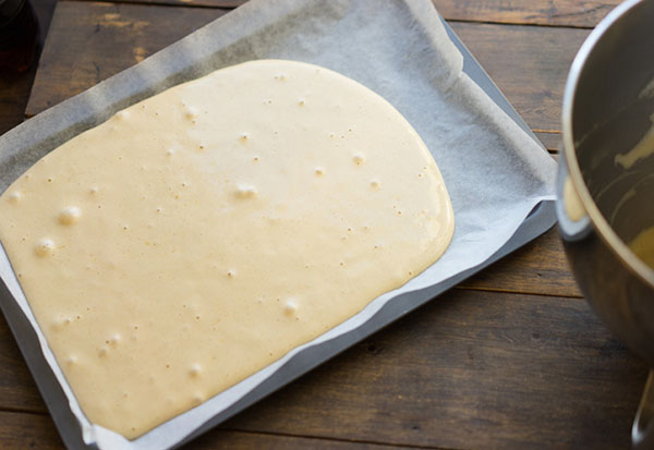 Una receta refinada: un rollo con crema cremosa