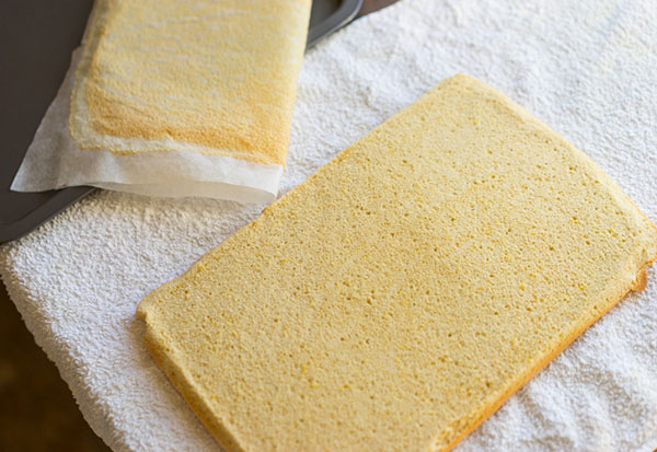 Una receta refinada: un rollo con crema cremosa