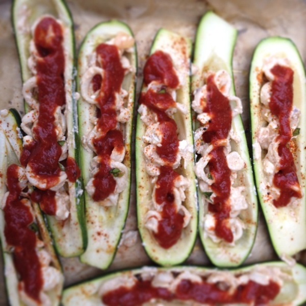 Sabroso calabacín en el horno - recetas