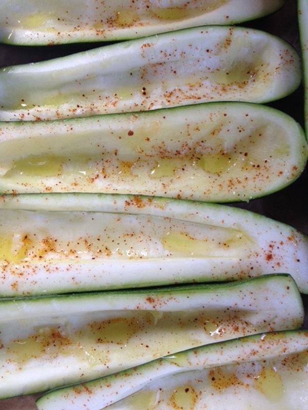 Sabroso calabacín en el horno - recetas