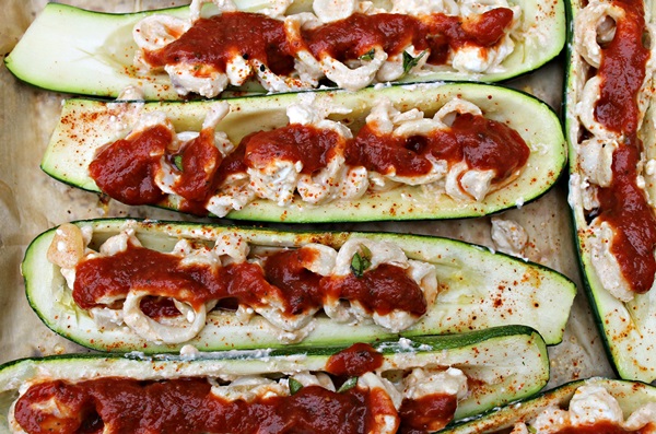 Sabroso calabacín en el horno - recetas