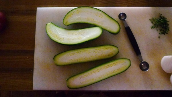 Sabroso calabacín en el horno - recetas