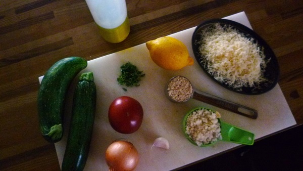 Sabroso calabacín en el horno - recetas