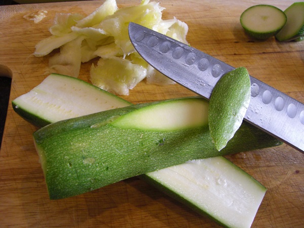 Sabroso calabacín en el horno - recetas