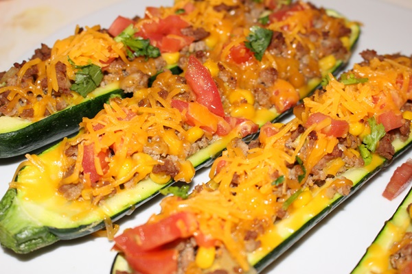 Sabroso calabacín en el horno - recetas