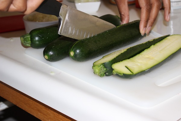 Sabroso calabacín en el horno - recetas