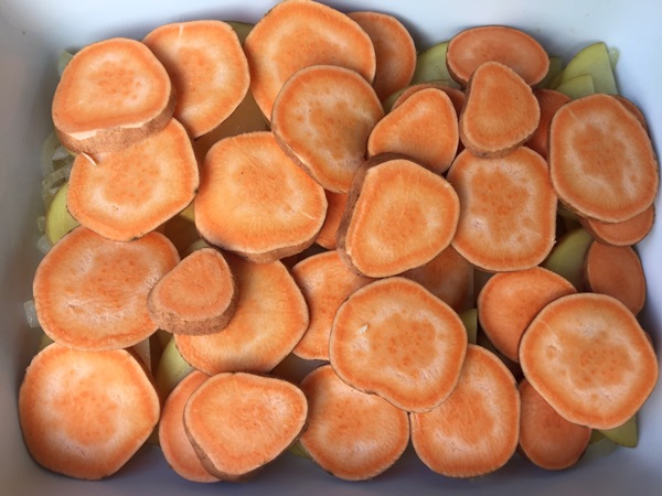Sabroso calabacín en el horno - recetas